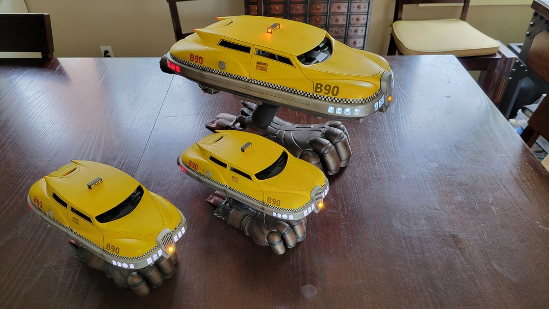 Taxi du 5e élément KIT à l'échelle 1/24 (260 mm de longueur ou