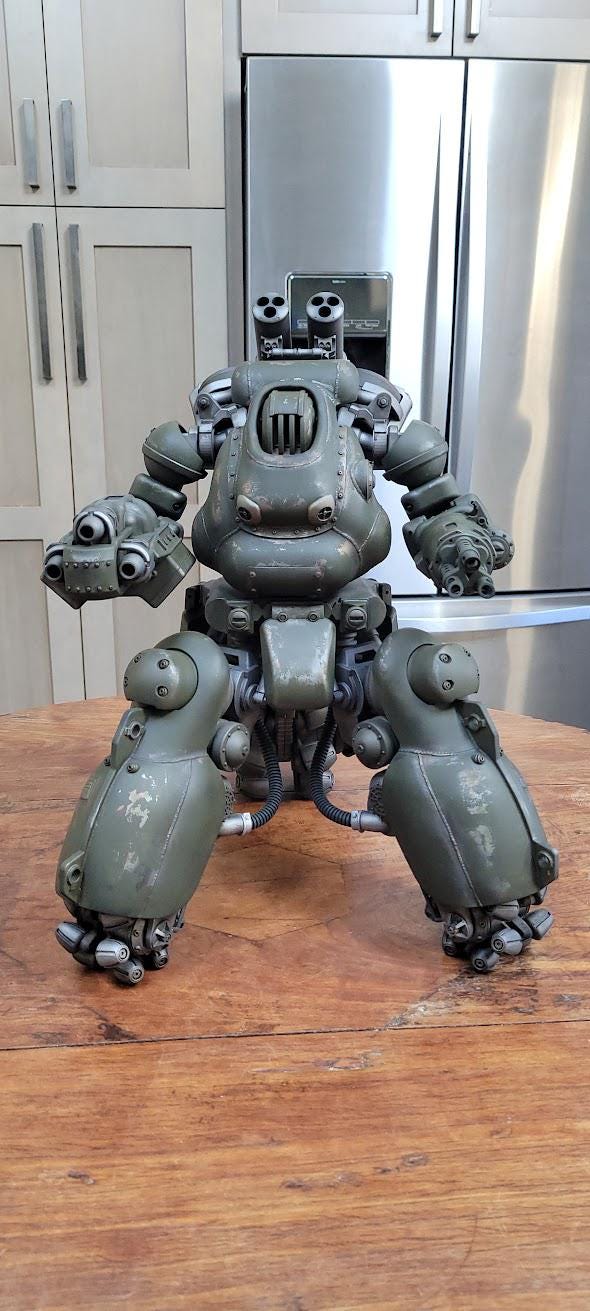 1 / 6th Scale - Fallout Sentry Bot - Etsy Israel
