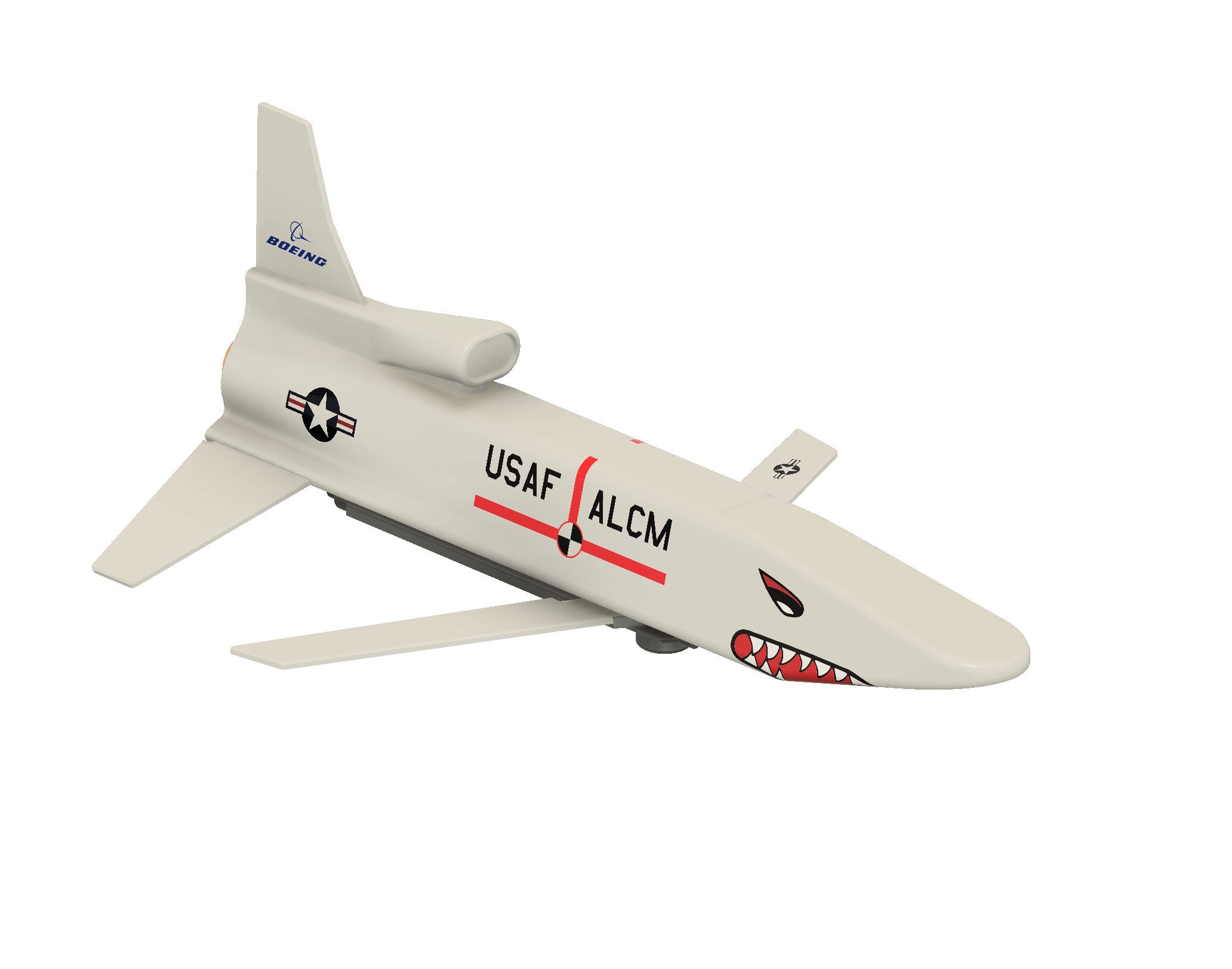 ALCM AGM-86A - Flying Model Rocket (estes 1336/centuri 5330) - Etsy