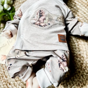 Baby wrap jacket // Baby set magical jacket and bloomers // Newborn outfit boy girl // First set baby // Sizes 44 - 98