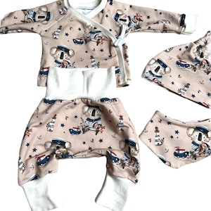 Newborn set // Baby newborn set // Baby bloomers // Baby&#39;s coming home outfit // Sizes 44 - 92