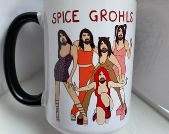 NEW SIZE - 15oz. Spice Grohls Sublimated Coffee Mug