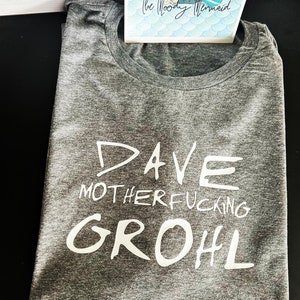 Dave Grohl Inspired T-shirt