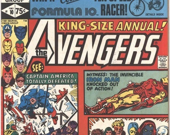 Avengers Annual 10 - 1st Appearance Rogue - Marvel Comic - Etsy