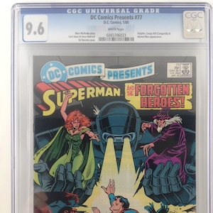 DC Comics presenteert 77 cgc 9.6 Animal Man Enchantress