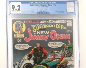 Superman es Pal 134 cgc 9.2 1. Auftritt Darkseid - Neal Adams - Jack Kirby