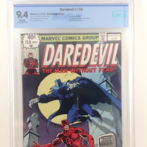 Daredevil 158 cbcs 9.4 Frank Millar start op titel