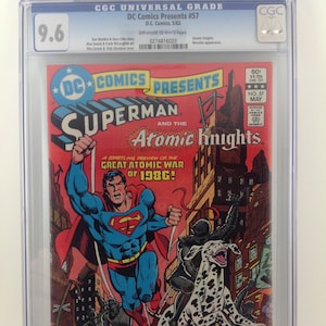 DC Comics Presents 57 cgc 9.6 Atomic Knights - Bronstijd