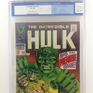 Incredible Hulk 102 cgc 8.0 1st in title