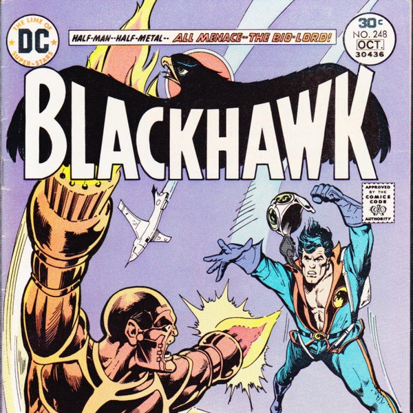 Blackhawk 248 - DC Silver Age Comic - War - Movie Spec - Cyborg