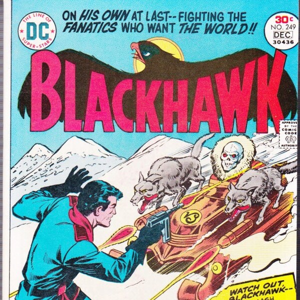 Blackhawk 249 - DC Silver Age Comic - War - Movie Spec - Empire of Death