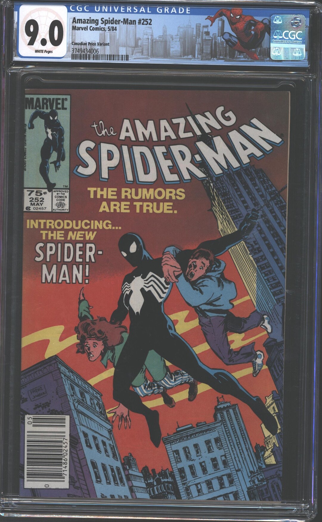 アメコミリーフ Amazing Spider-Man #272 CGC 9.4 【公式通販】