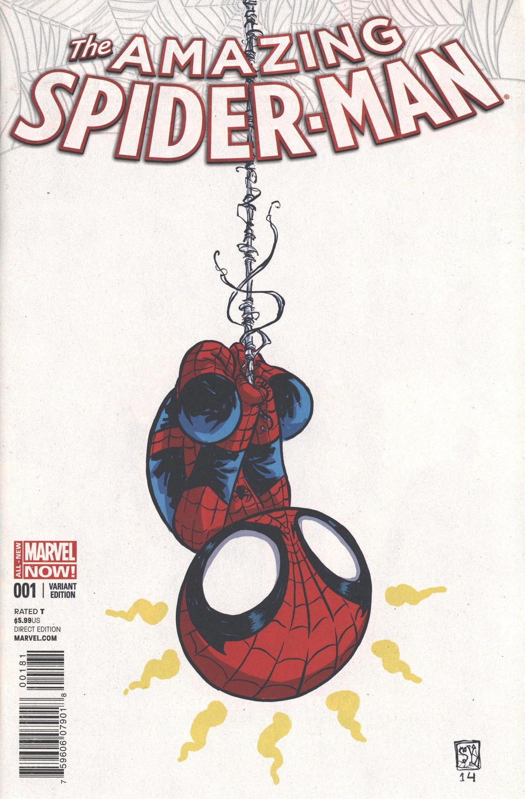 Amazing Spider-man 1 Skottie Young NM - 1st Appearance Cindy Moon