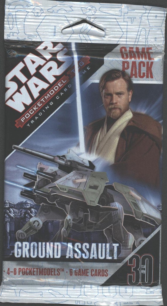 Star Wars Pocketmodel TCG Trading Card Game 6 Trading Cards in Each Pack  New Sealed 