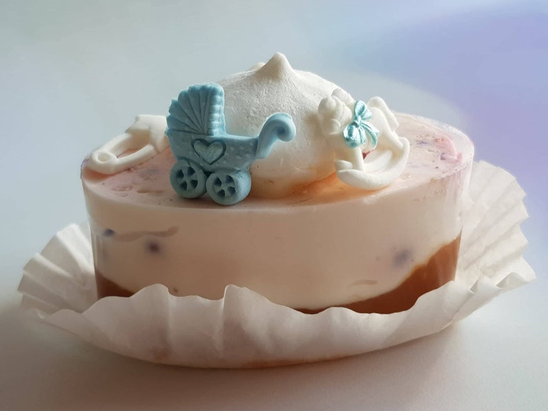 Home Furniture Diy 30 Edible Sugar Christening Baby Boy Cake