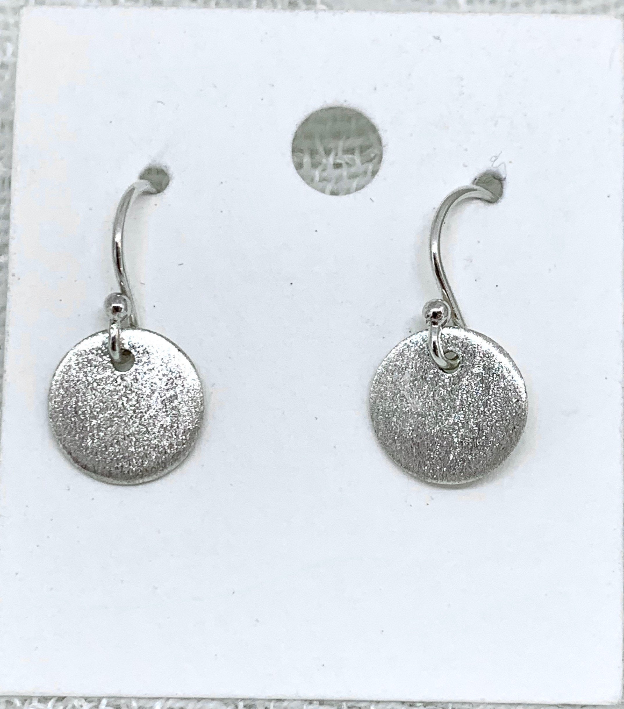 Small Sterling Silver Earrings Dainty Dangle Earrings Etsy