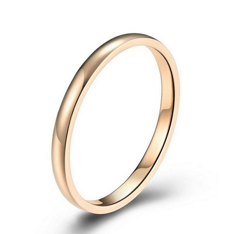 Stainless Steel 2mm Fitted Toe Ring mens Womens Midi Etsy