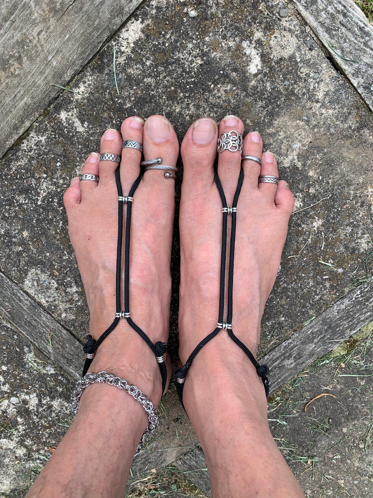 Barefoot Sandals Breeze Unisex Foot Jewelry Paracord w/ Etsy