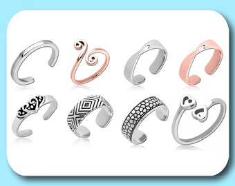 Stainless Steel  Mens(Womens)  Adjustable Toe Ring