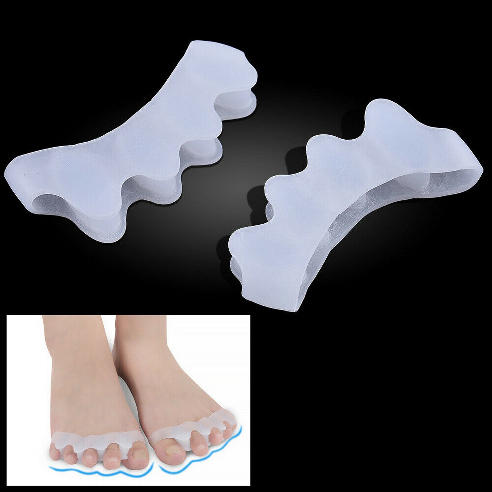 Chux Toe Separators Spacers Yoga Gift Correct Toes and Etsy