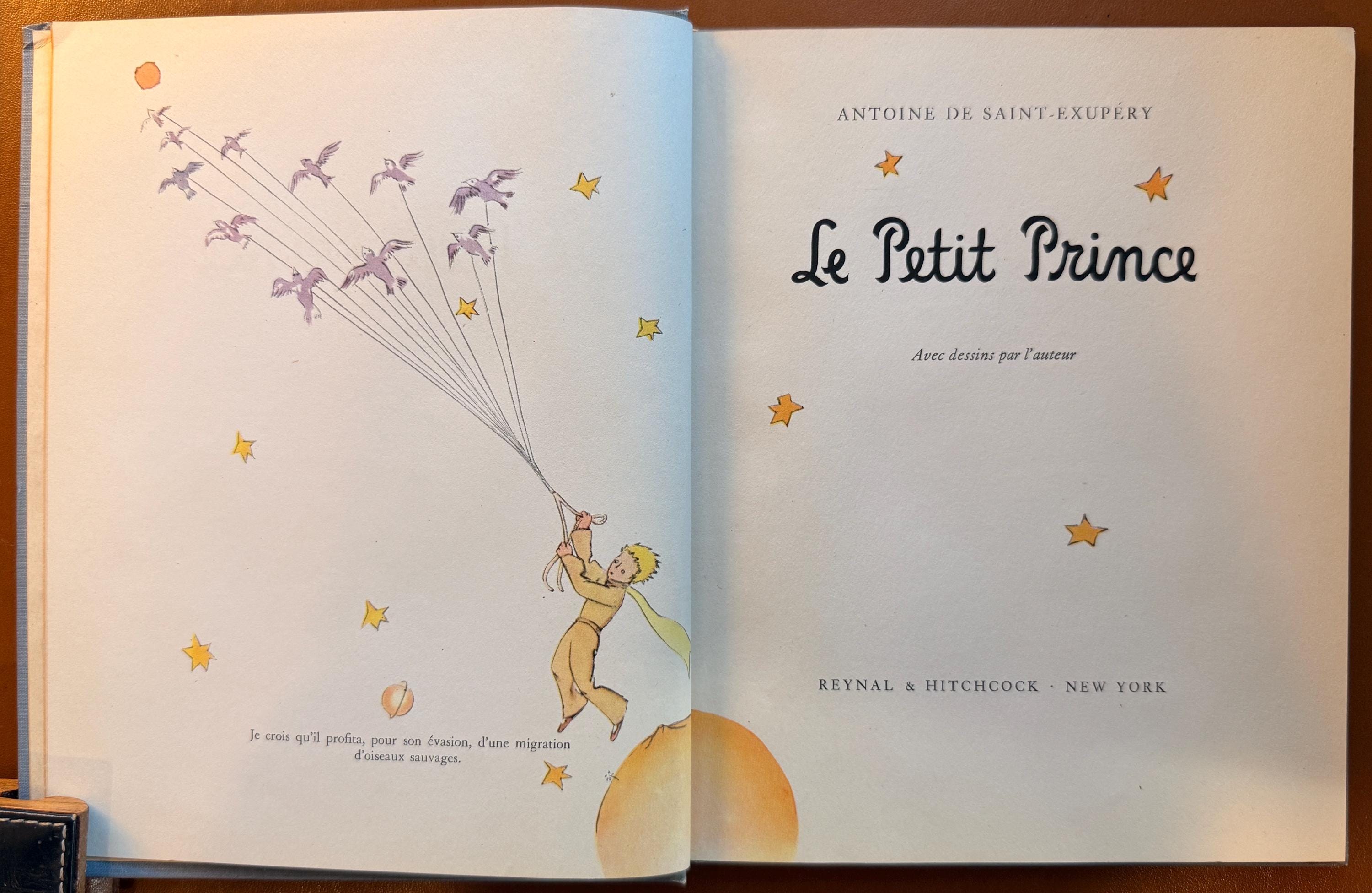 LE PETIT PRINCE: 1943 First French Edition, Mark of the Raven - Etsy