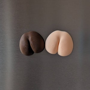 Bum cheeks magnet bottom arse gift funny rude adult mature gag cheeky