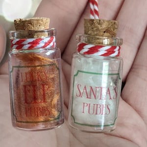 Christmas adult decoration Santa pubes elf lucky magic funny secret Santa Xmas gift image 1