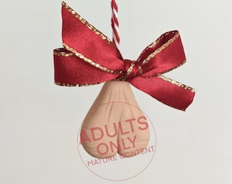Christmas adult decoration Jingle balls funny secret Santa Xmas gift