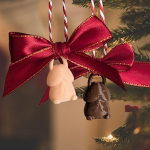 Cute Christmas ornament funny adult mature fun nsfw secret Santa hanging decoration