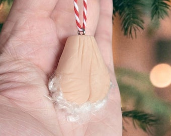 Santa&#39;s sack balls adult decoration funny secret Santa Xmas gift nutsack mature