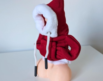 Santa claus willy warmer woody hoodie cute fluffy funny decoration secret Santa costume