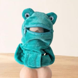 Frog willy warmer costume woody hoodie cute fluffy funny decoration secret Santa