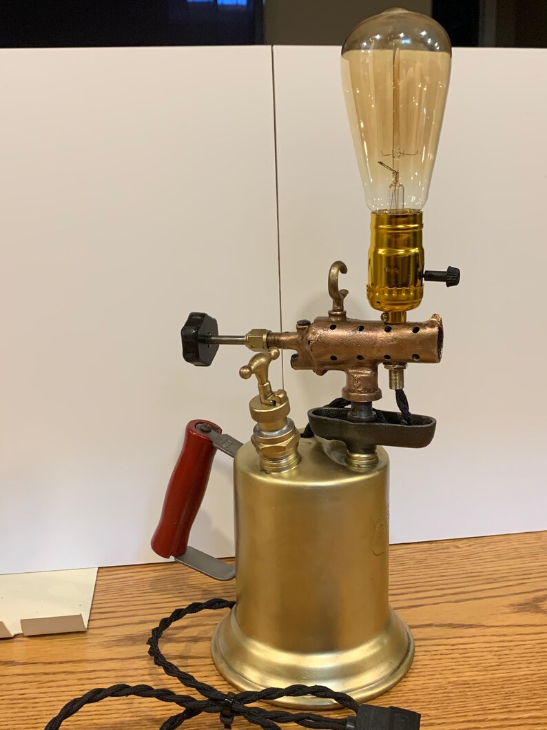 Vintage Blow Torch Lamps Etsy