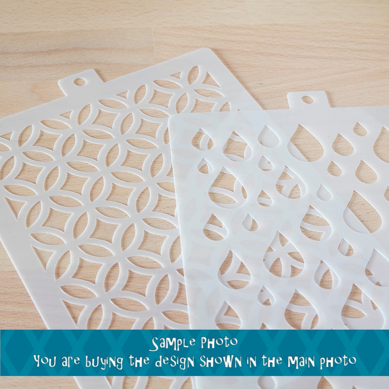 Out Of This Planet High Quality Genuine Mylar Reusable Stencil for Mixed Media
