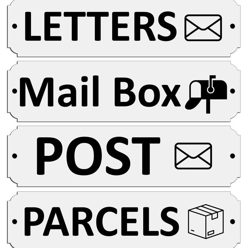 Post Box Sign - Etsy UK
