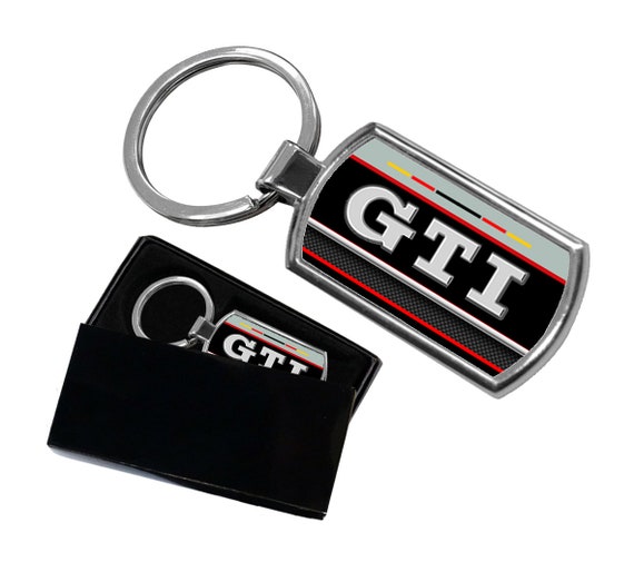 GTI Schlüsselanhänger Keychain Metallschlüsselring Kostenlose Geschenkbox 4  -  Schweiz