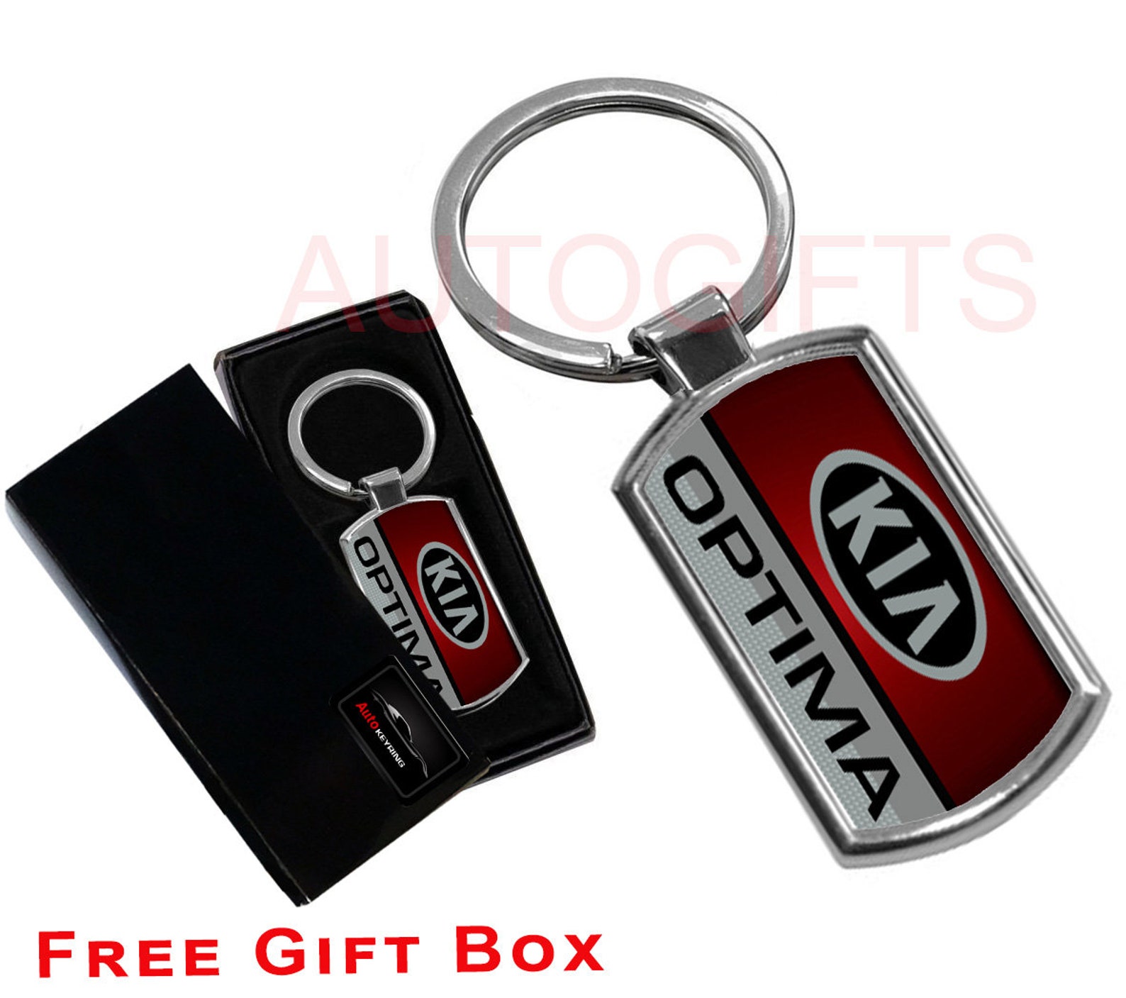 Kia optima car keyring keychain fob metal new Etsy