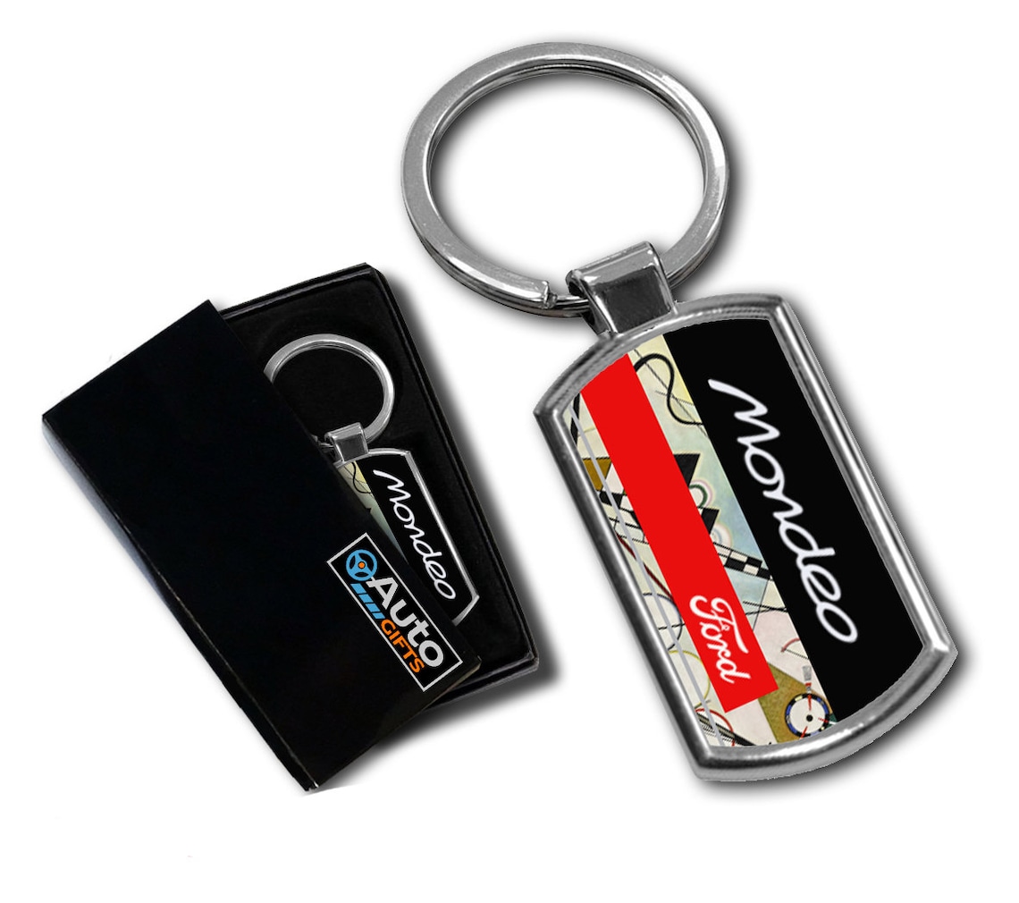 Metal car keyring keychain Key ring fob for FORD MONDEO Etsy