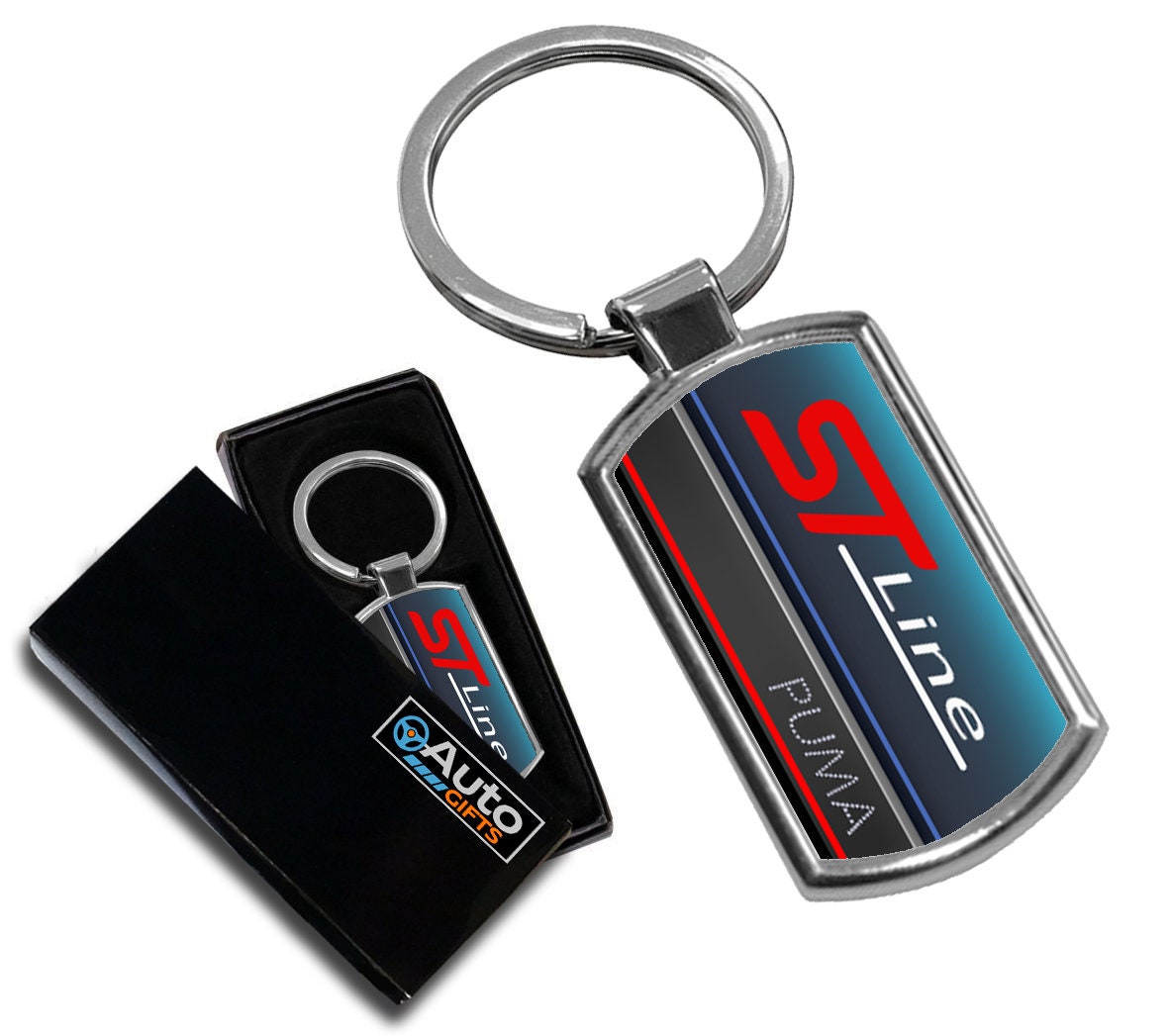 Peugeot 2008 Keyring Metal keychain fob