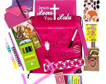 Christian Summer Camp, Care Package, Busy Box For Kids, For Teens, For Tweens, Travel Activites, Fidgets, Personalized Gifts