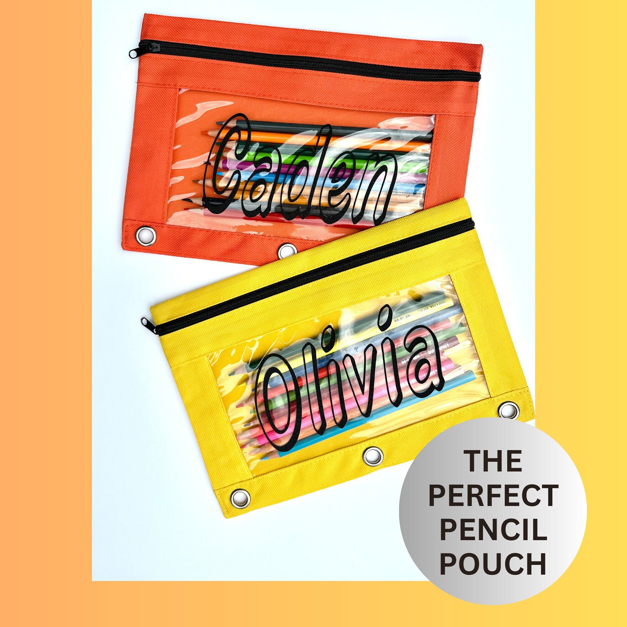Cheers US 4pcs/set Small Pencil Case Student Pencil Pouch Coin Pouch  Cosmetic Bag Office Stationery Organizer for Teen School