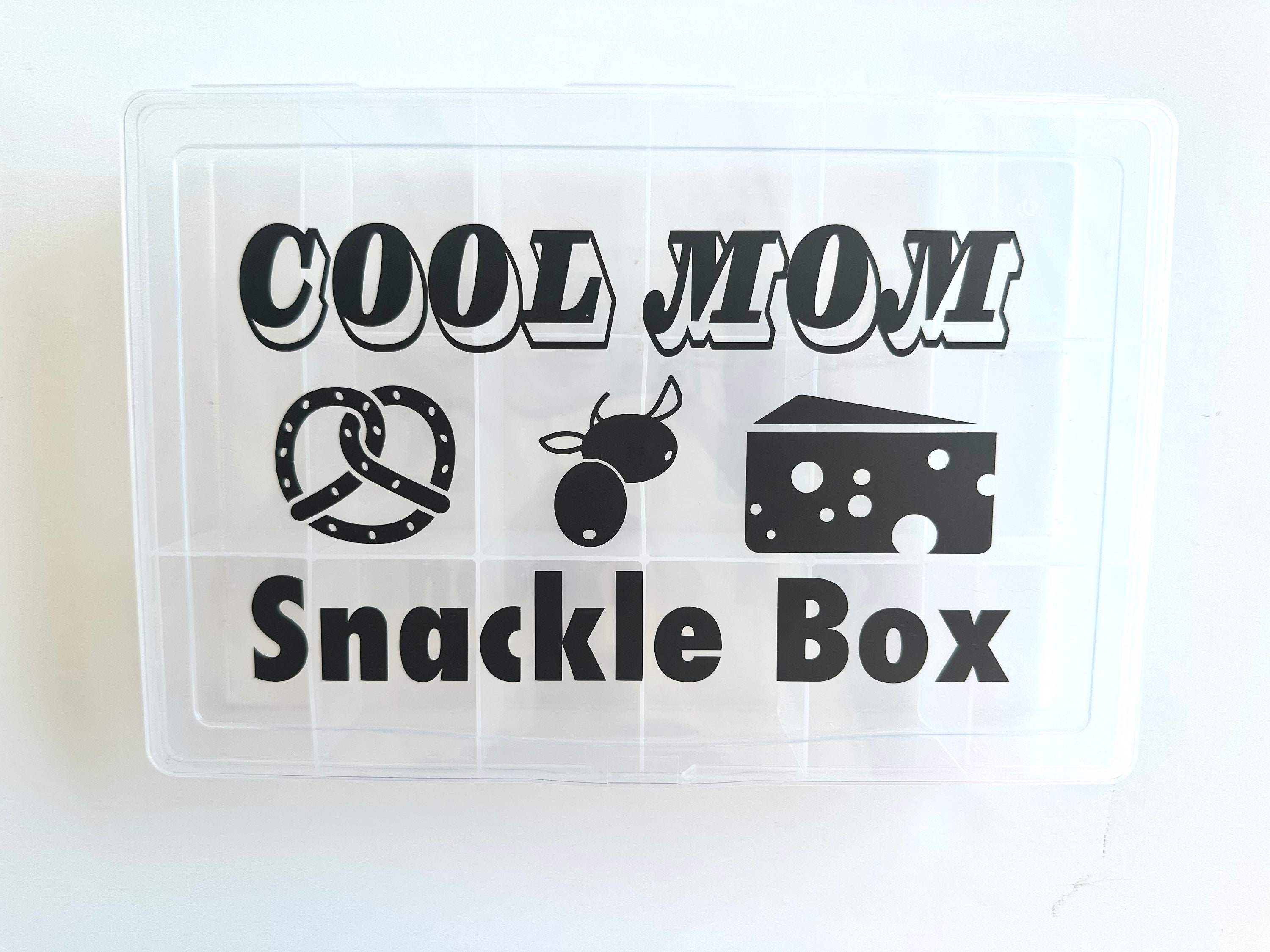 Personalized Snackle Box BPA Free Charcutterie Box Snack 