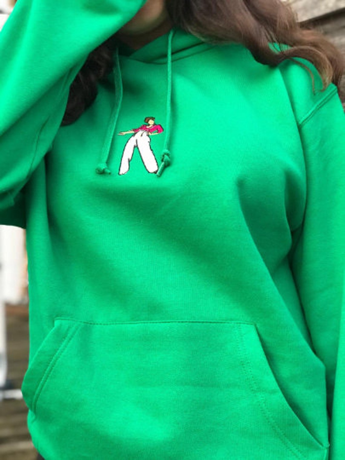 Harry Styles Themed Embroidered Hoodie/sweatshirt Embroidery Etsy