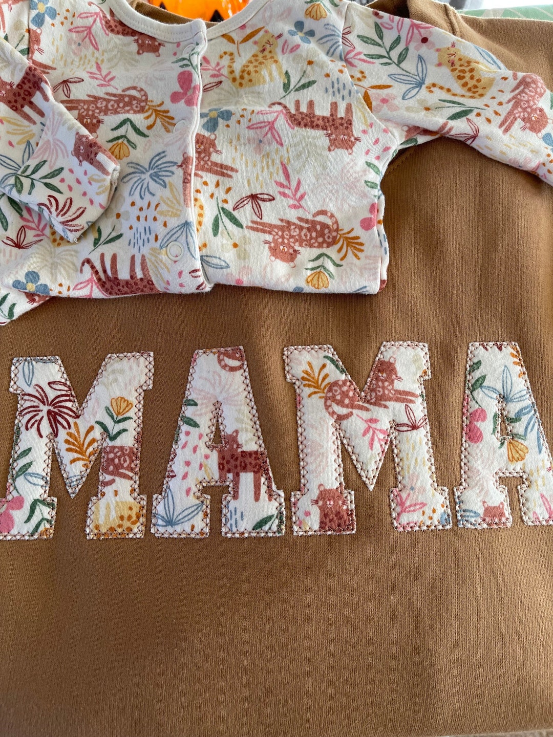 【I Need You Baby】Random Embroidery Sweat Custom Embroidered Toddler Sweatshirt, Toddler Neutral