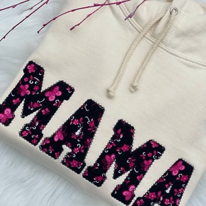 Personalized Embroidered Nana T-Shirt |Personalized Birthday Gift | Mothers Day Gift | Summer Clothes | Floral Nana Shirt | Mama T-Shirt
