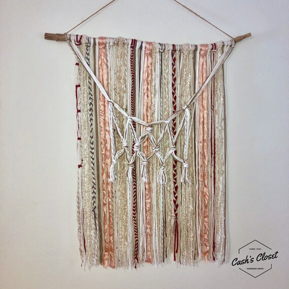 bohemian yarn tapestry