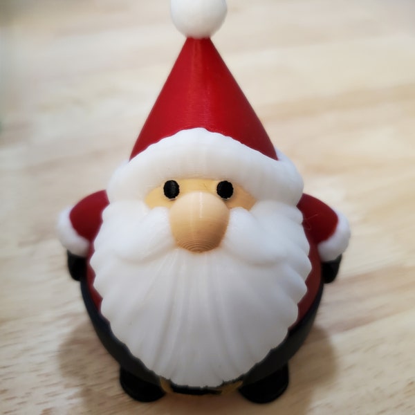 Santa for Ceramic Tree Topper or Tiered Tray.