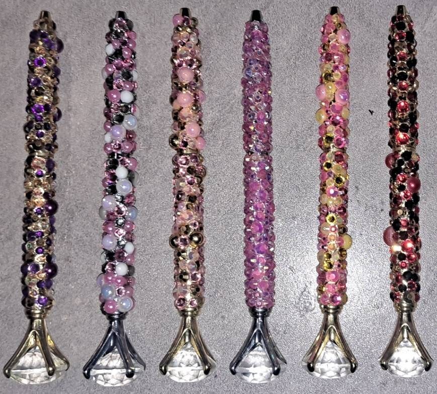Bling Pens With Large Jewel/bedazzled Pens/gifts for Etsy