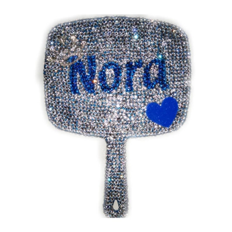 Custom Handheld Bedazzled Mirror Bling Mirrors Gift for Etsy