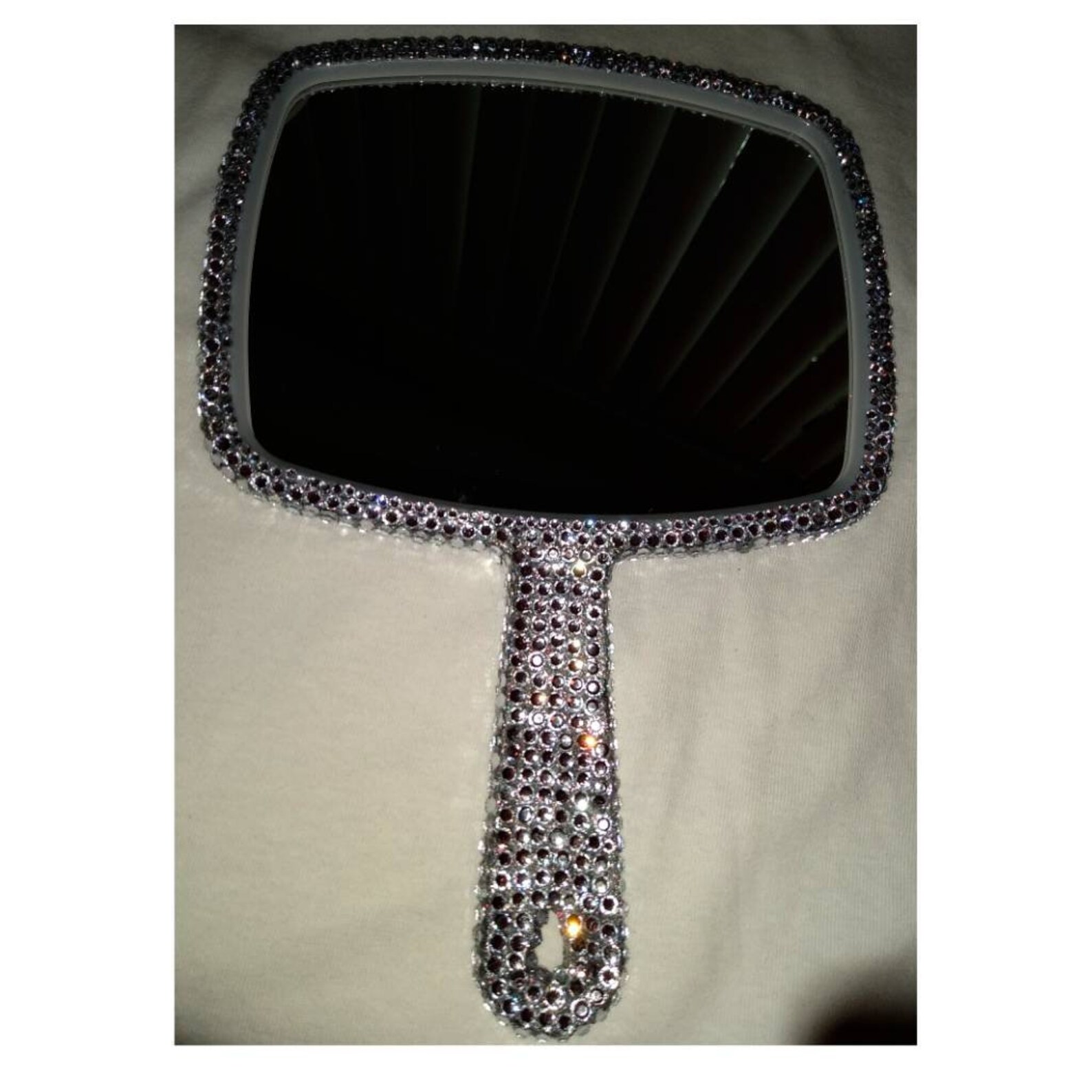 Custom Handheld Bedazzled Mirror Bling Mirrors Gift for Etsy